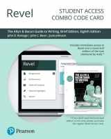 9780135190463-0135190460-Allyn & Bacon Guide to Writing, The -- Revel + Print Combo Access Code