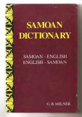 9780908597123-0908597126-Samoan Dictionary: Samoan-English, English-Samoan