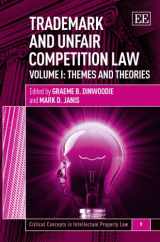 9781848442375-1848442378-Trademark and Unfair Competition Law (Critical Concepts in Intellectual Property Law series, 9)