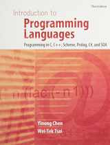 9781465205599-1465205594-Introduction to Programming Languages: Programming in C, C++, Scheme, Prolog, C#, and SOA