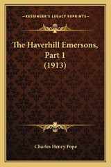 9781167182396-1167182391-The Haverhill Emersons, Part 1 (1913)