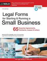 9781413327311-1413327311-Legal Forms for Starting & Running a Small Business: 65 Essential Agreements, Contracts, Leases & Letters