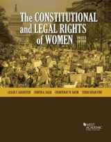 9781640201255-1640201254-The Constitutional and Legal Rights of Women (Higher Education Coursebook)