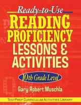 9780787965877-0787965871-Ready-to-Use Reading Proficiency Lessons and Activities: 10th Grade Level