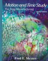 9780138974558-0138974551-Motion and Time Study: For Lean Manufacturing (2nd Edition)