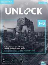 9781108678728-1108678726-Unlock Levels 1–5 Teacher’s Manual and Development Pack w/Downloadable Audio, Video and Worksheets: Reading, Writing & Critical Thinking and Listening, Speaking & Critical Thinking
