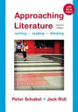 9780312543976-0312543972-Approaching Literature with 2009 MLA Update: Writing, Reading, and Thinking