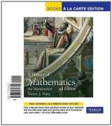 9780321656742-0321656741-History of Mathematics, A, Books a la Carte Edition (3rd Edition)