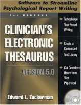 9781572305861-157230586X-Clinician's Electronic Thesaurus, Version 5.0: Software to Streamline Psychological Report Writing