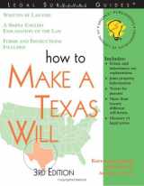 9781572482555-1572482559-"How to Make a Texas Will, 3E"