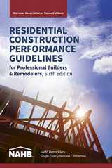 9780867187915-0867187913-Residential Construction Performance Guidelines, Contractor Reference, Sixth Edition