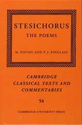 9781107078345-1107078342-Stesichorus: The Poems (Cambridge Classical Texts and Commentaries, Series Number 54)