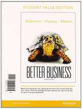 9780133870404-0133870405-Better Business, Student Value Edition Plus 2014 MyBizLab with Pearson eText -- Access Card Package (3rd Edition)