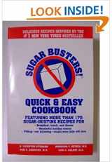 9780965045377-0965045374-Sugar Busters Quick and Easy Cookbook