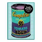 9780735367203-0735367205-Galison Andy Warhol Soup Can Greeting Card Puzzle from 60 Piece Puzzle, A Greeting Card and Jigsaw Puzzle Combined, Includes Color-Coordinated Envelope and Sticker Seal, Unique Gift Idea