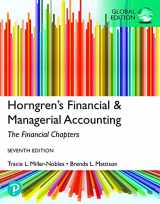 9781292412320-1292412321-Horngren's Financial & Managerial Accounting, The Financial Chapters, Global Edition