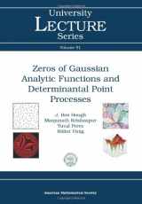 9780821843734-0821843737-Zeros of Gaussian Analytic Functions and Determinantal Point Processes (University Lecture Series, 51)