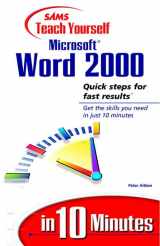 9780672314414-067231441X-Sams Teach Yourself Microsoft Word 2000 in 10 Minutes