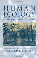 9781559639958-1559639954-Human Ecology: Following Nature's Lead