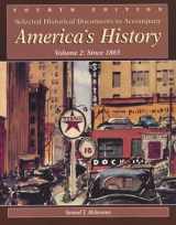 9780312193874-0312193874-Selected Historical Documents to Accompany America's History: Volume 2: Since 1865