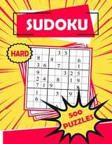 9781691812110-1691812110-Sudoku Hard 500 Puzzles: Sudoku Puzzle Book - 500 Puzzles and Solutions - Hard Level - Volume 3. Tons of Fun for your Brain!