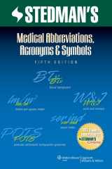 9781608316991-1608316998-Stedman's Medical Abbreviations, Acronyms & Symbols (Stedman's Abbreviations, Acronyms & Symbols)