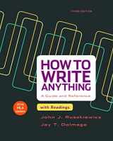 9781319085728-1319085725-How to Write Anything with Readings with 2016 MLA Update: A Guide and Reference