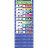 9780545114981-0545114985-Daily Schedule Pocket Chart, Blue