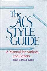 9780841209176-0841209170-The Acs Style Guide: A Manual for Authors and Editors