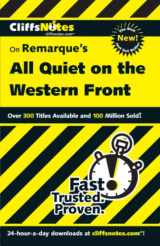 9780764586712-0764586718-CliffsNotes On Remarque's All Quiet on the Western Front (CliffsNotes on Literature)