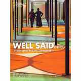 9781305641426-1305641426-Well Said Intro (Well Said, New Edition) - Standalone book