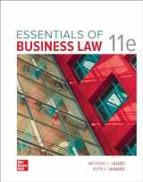 9781264126484-1264126484-Loose-Leaf for Essentials of Business Law