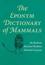 9780801893049-0801893046-The Eponym Dictionary of Mammals