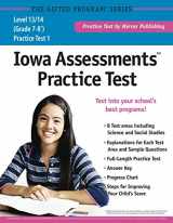 9781937383398-1937383393-Iowa Assessments™ Practice Test (Grade 7-8) Level 13-14