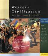 9780618102112-0618102116-Western Civilization (v. 2)