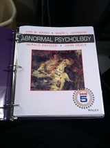 9781118640883-1118640888-Abnormal Psychology, Binder Ready Version: DSM-5 Update