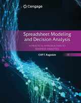 9780357132098-0357132092-Spreadsheet Modeling and Decision Analysis: A Practical Introduction to Business Analytics (MindTap Course List)