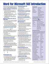 9781944684792-1944684794-Word for Microsoft 365 (Office 365) Introduction Quick Reference Guide - Windows Version (Cheat Sheet of Instructions, Tips & Shortcuts - Laminated Card)