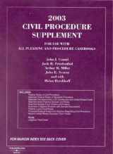 9780314146595-0314146598-2003 Civil Procedure Supplement