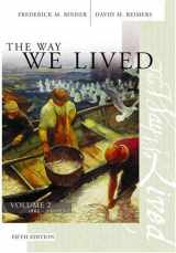 9780618305865-0618305866-The Way We Lived: Essays and Documents in American Social History : 1865-Present