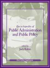 9780849338953-0849338956-Encyclopedia of Public Administration and Public Policy, First Update Supplement