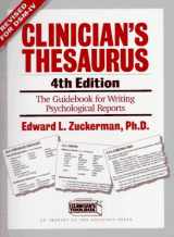 9780898628425-0898628423-Clinician's Thesaurus, 4th Edition: The Guidebook for Writing Psychological Reports