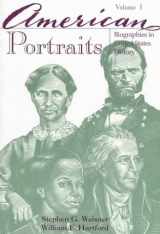 9780070691414-007069141X-American Portraits: Biographies in United States History, Volume I