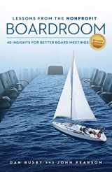 9781936233953-1936233959-Lessons From the Nonprofit Boardroom