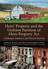 9781639051205-1639051201-Heirs’ Property and the Uniform Partition of Heirs Property Act: Challenges, Solutions, and Historic Reform