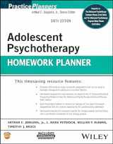 9781119987642-1119987644-Adolescent Psychotherapy Homework Planner (Wiley PracticePlanners)