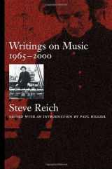 9780195111712-0195111710-Writings on Music, 1965-2000