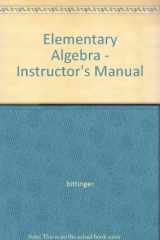 9780321269553-0321269551-Elementary Algebra - Instructor's Manual