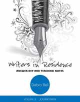 9781940110332-1940110335-Writers in Residence, vol. 2 - Journeyman - Answer Key and Teaching Notes