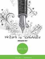 9781940110714-1940110718-Writers in Residence, vol. 1 - Answer Key and Teaching Notes